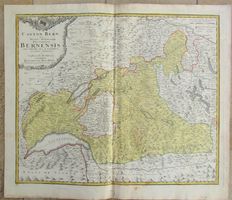 Bern Landkarte  von Walser 1766