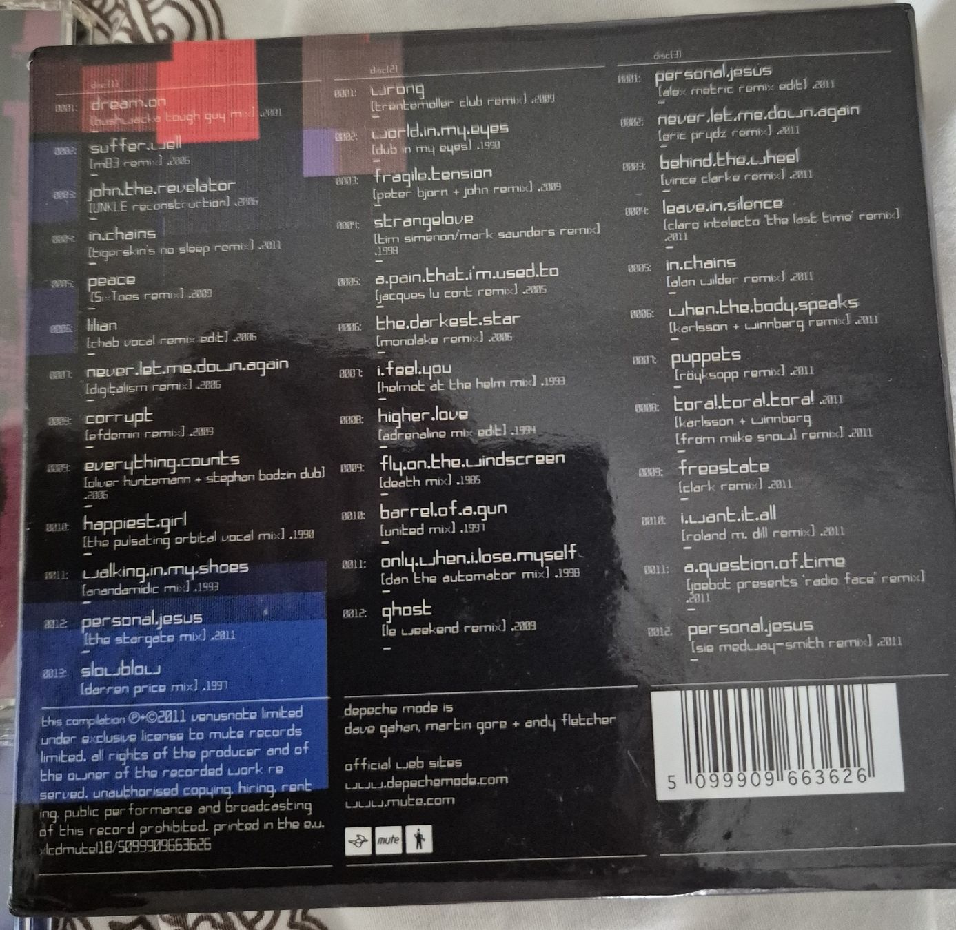 CD: Depeche Mode CD Sammlung  – Usato da Zweisimmen venduto da Kleindietwil 3