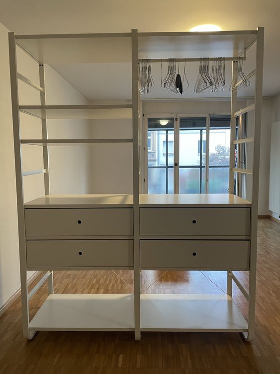 ELVARLI Regalsystem / Schrank mit Ablagen – IKEA (Gebraucht) in Basel ...