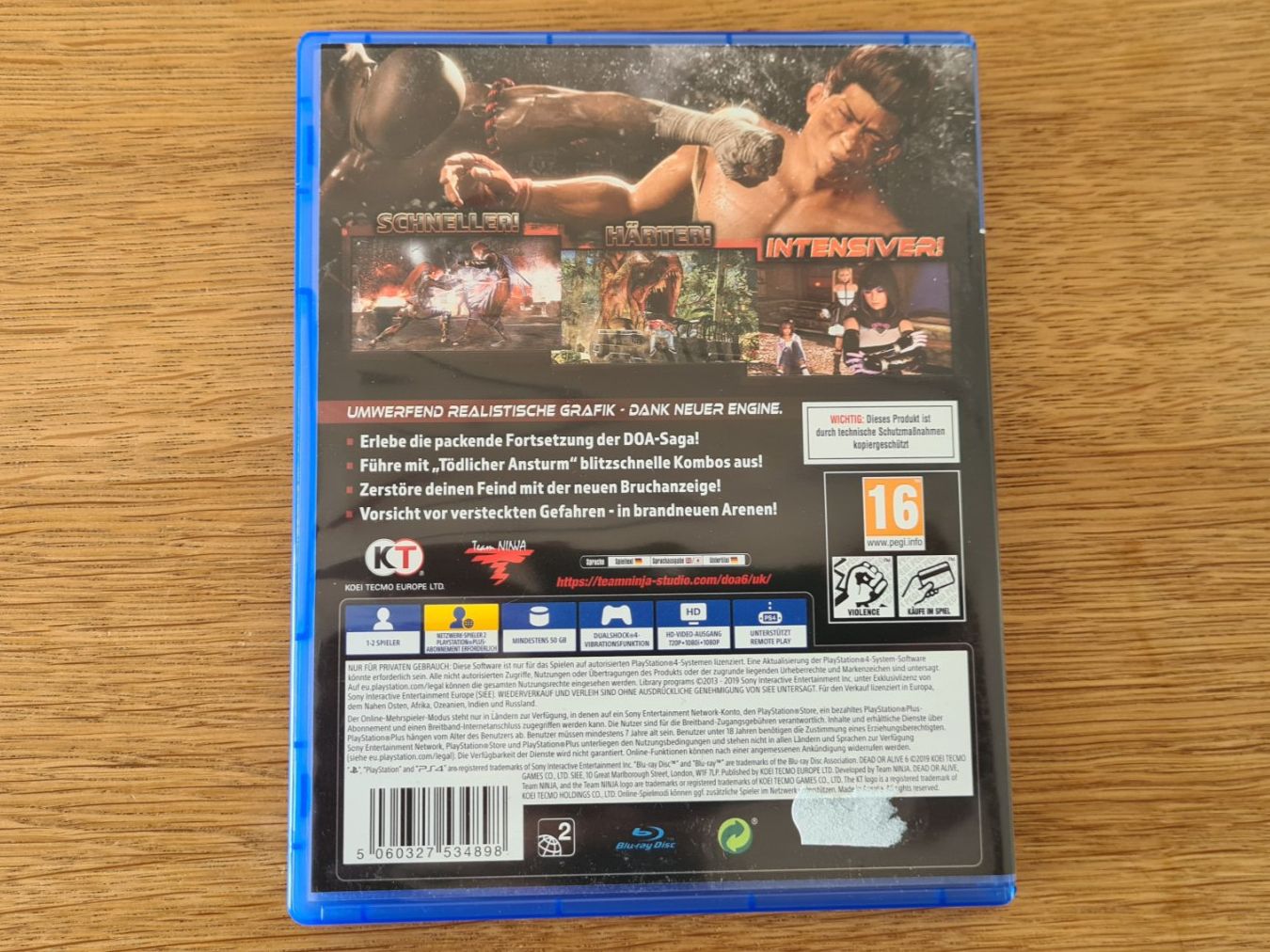 Sony Giochi: Playstation PS4 - Dead or Alive 6 - Game – Usato da Winterthur venduto da stufaphi 2
