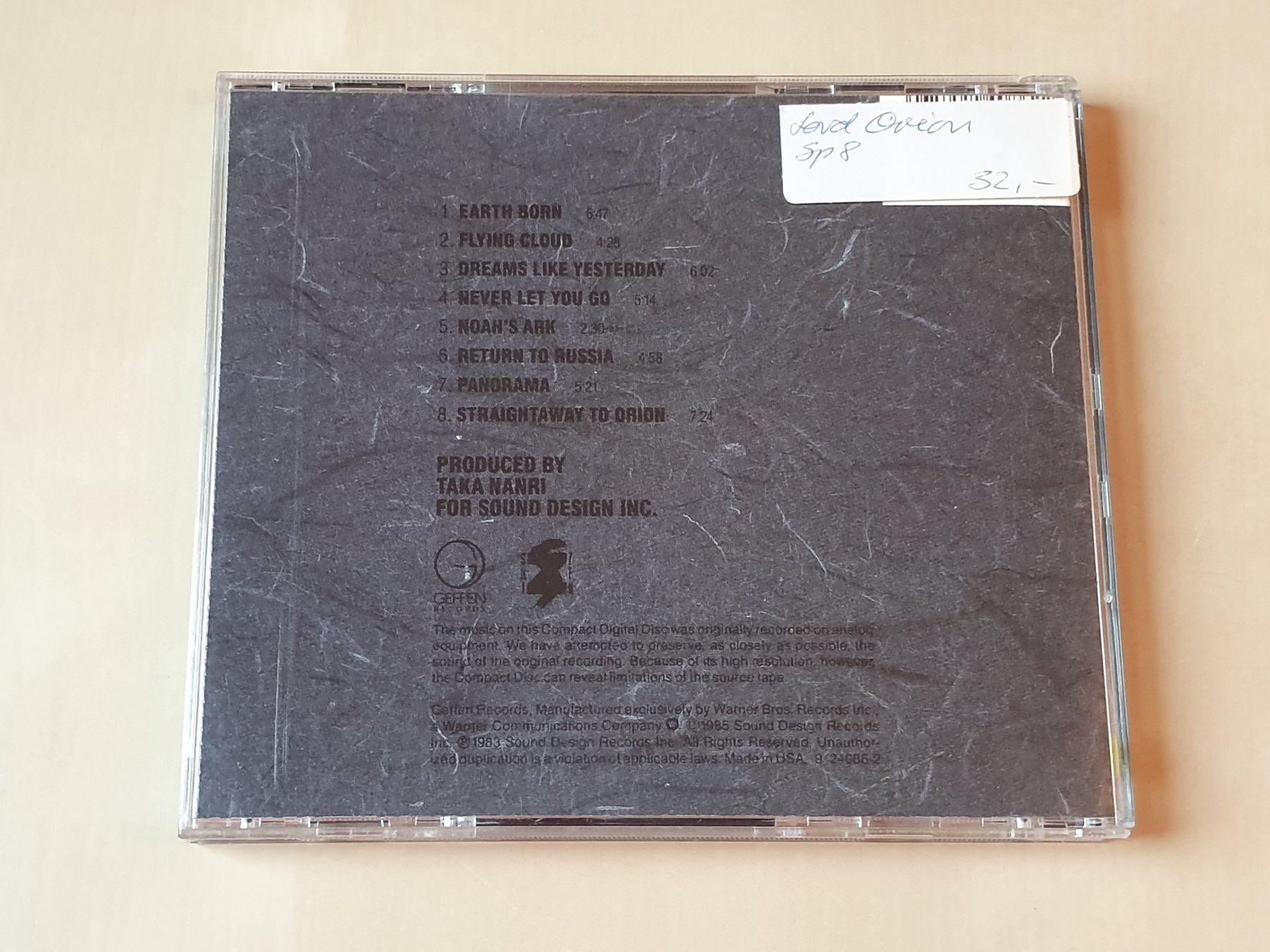 CDs: Kitaro silver cloud – Gebraucht aus Stansstad von collectorsshop 1