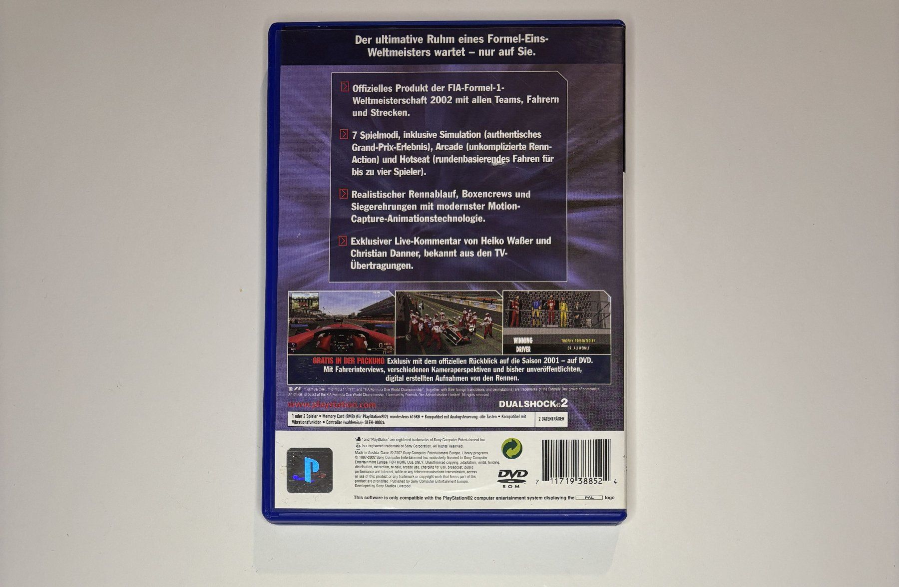 Giochi: PS2 - F1 2002 – Usato da Allschwil venduto da Bullach 2