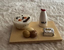 Material zum Kuchen backen Deko fürs Puppenhaus