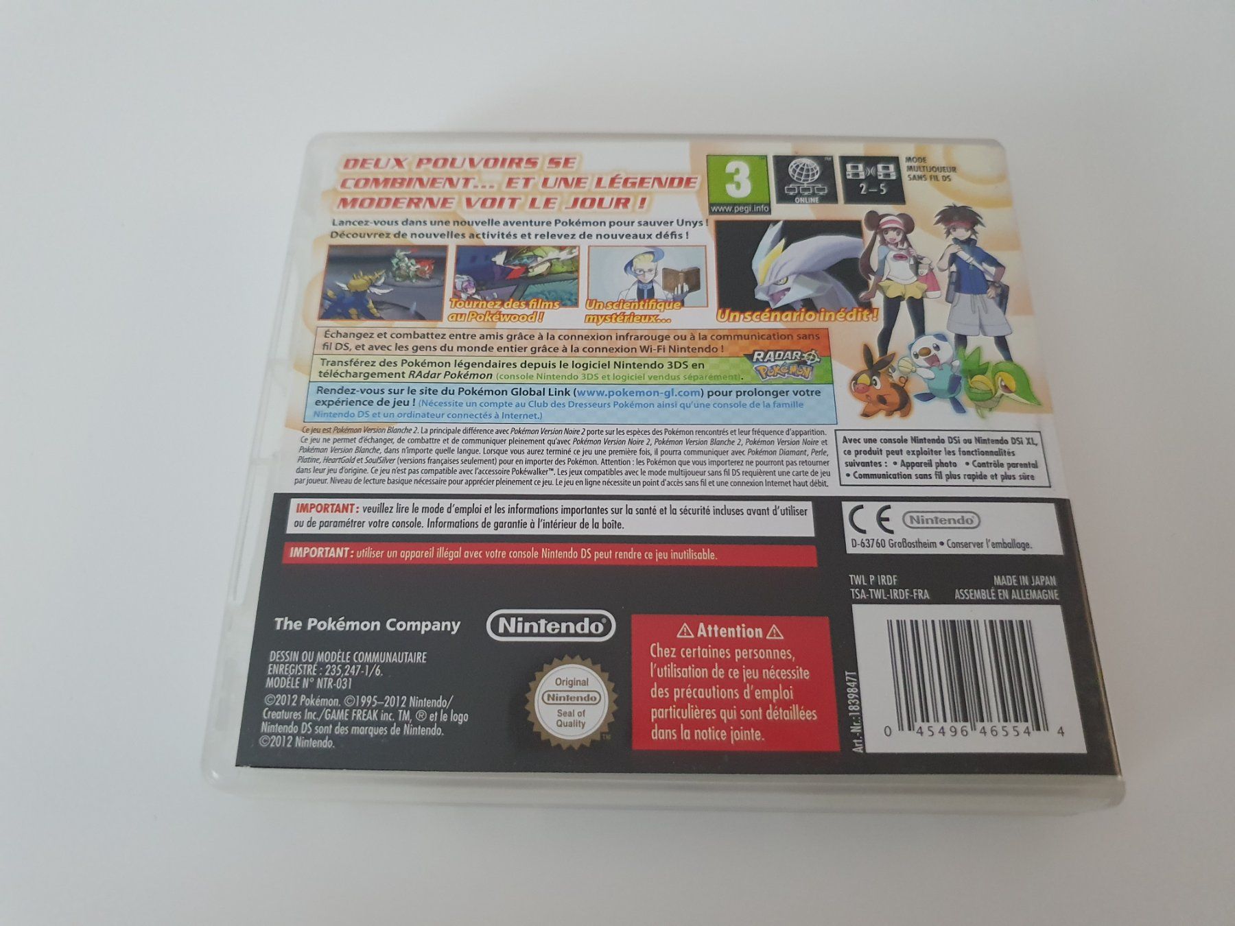 Giochi: Pokémon Version Blanche 2 (Nintendo DS) – Usato da Puidoux venduto da Svreber 1