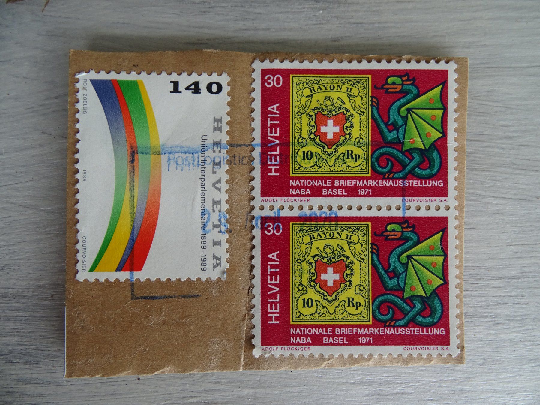 Tutti i francobolli: Briefmarken Schweiz  1964 - 2000 – Usato da Obergerlafingen venduto da S-T-S 3