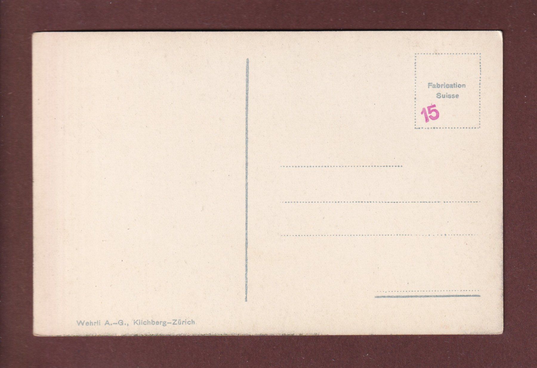 Cartoline postali: LUZERN - Unfallversicherung-Gesellschaft – Usato da Pully venduto da nicecards 1