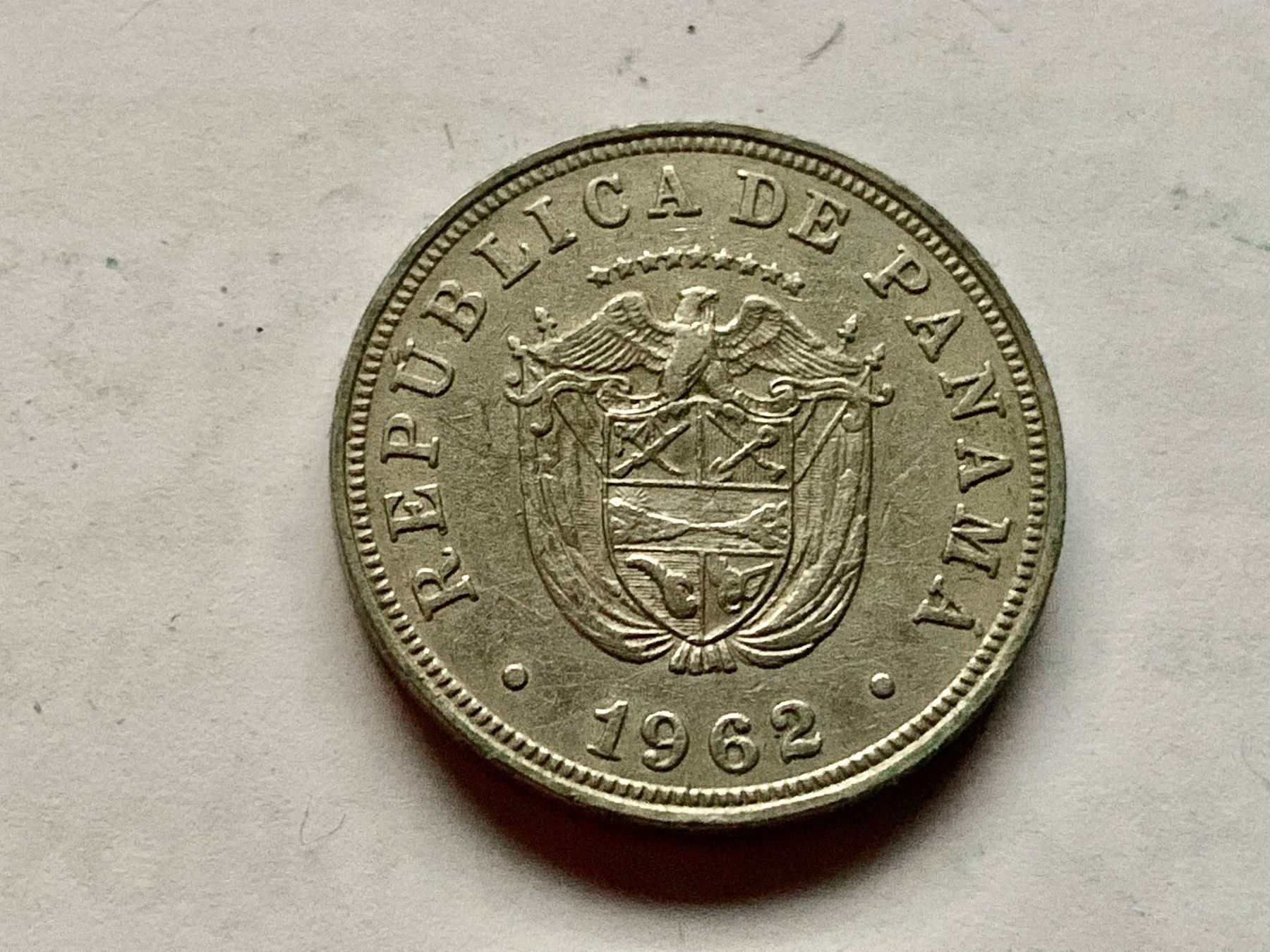 Alle Münzen: 1962 Panama 5 Centesimos – Gebraucht aus ZUFIKON von SULMI01 1