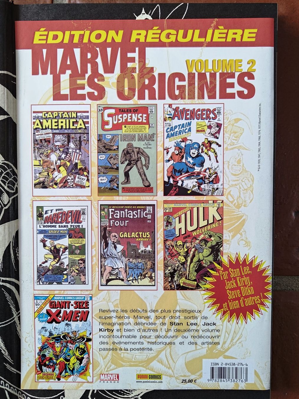 Fumetti: MARVEL LES ORIGINES Vol. 2 - Panini 2003 – Nuovo (secondo la descrizione) da LAUSANNE venduto da swof 1