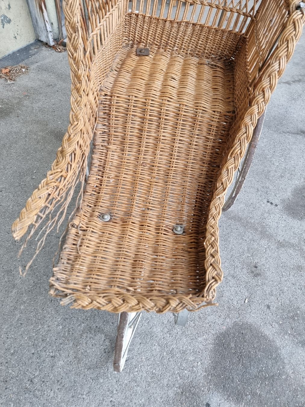 Carrozzine: Nostalgischer Kinderwagen Korbgeflecht – Usato da Wil SG venduto da Athi 4
