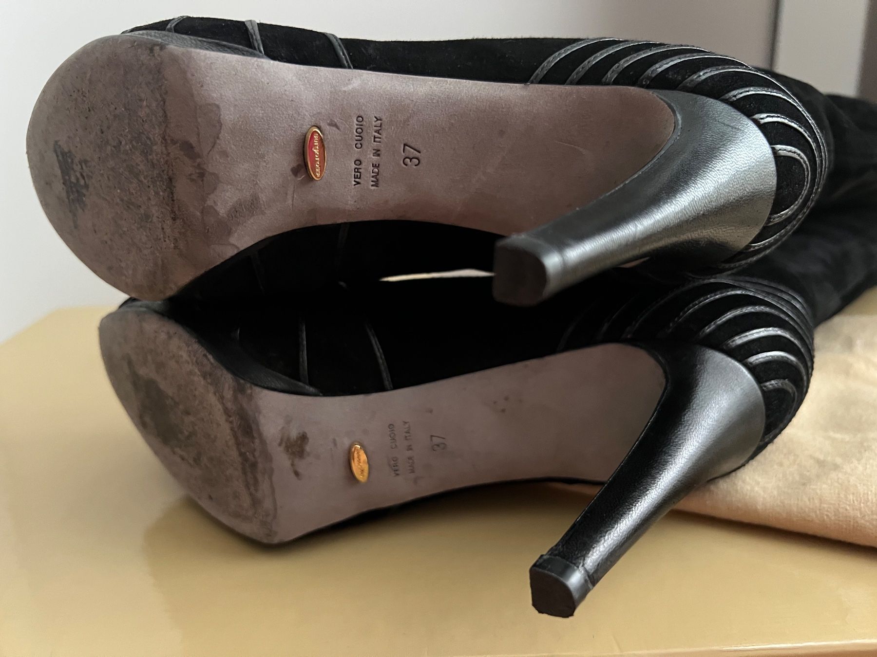 Sergio Rossi Scarpe da donna: Sergio Rossi Overknee Stiefel, Grösse 37 – Usato da Bergdietikon venduto da pinkerton13 7
