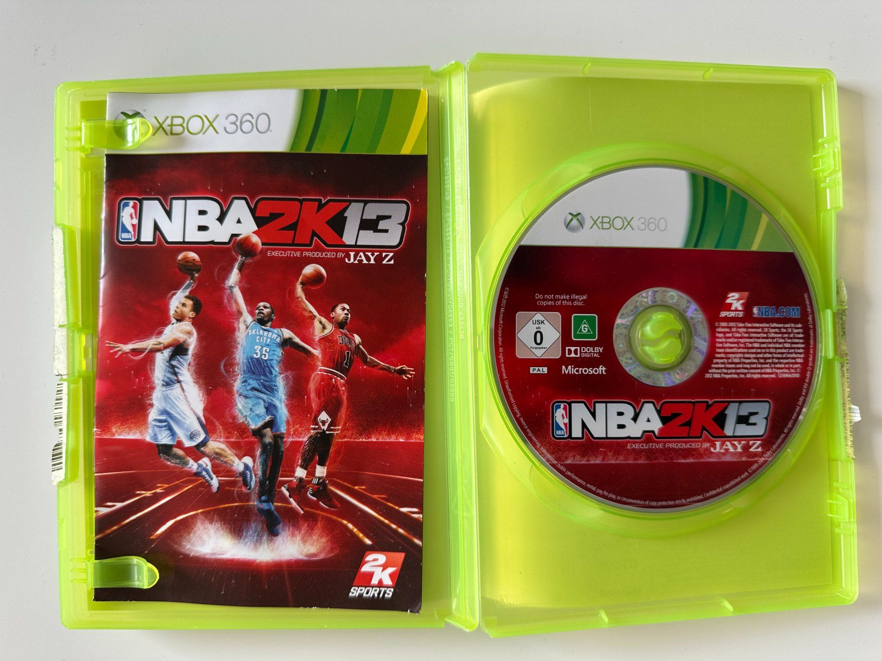 Microsoft Giochi: NBA 2K13, Xbox 360, Kinect – Usato da Couvet venduto da Aura_aura 1