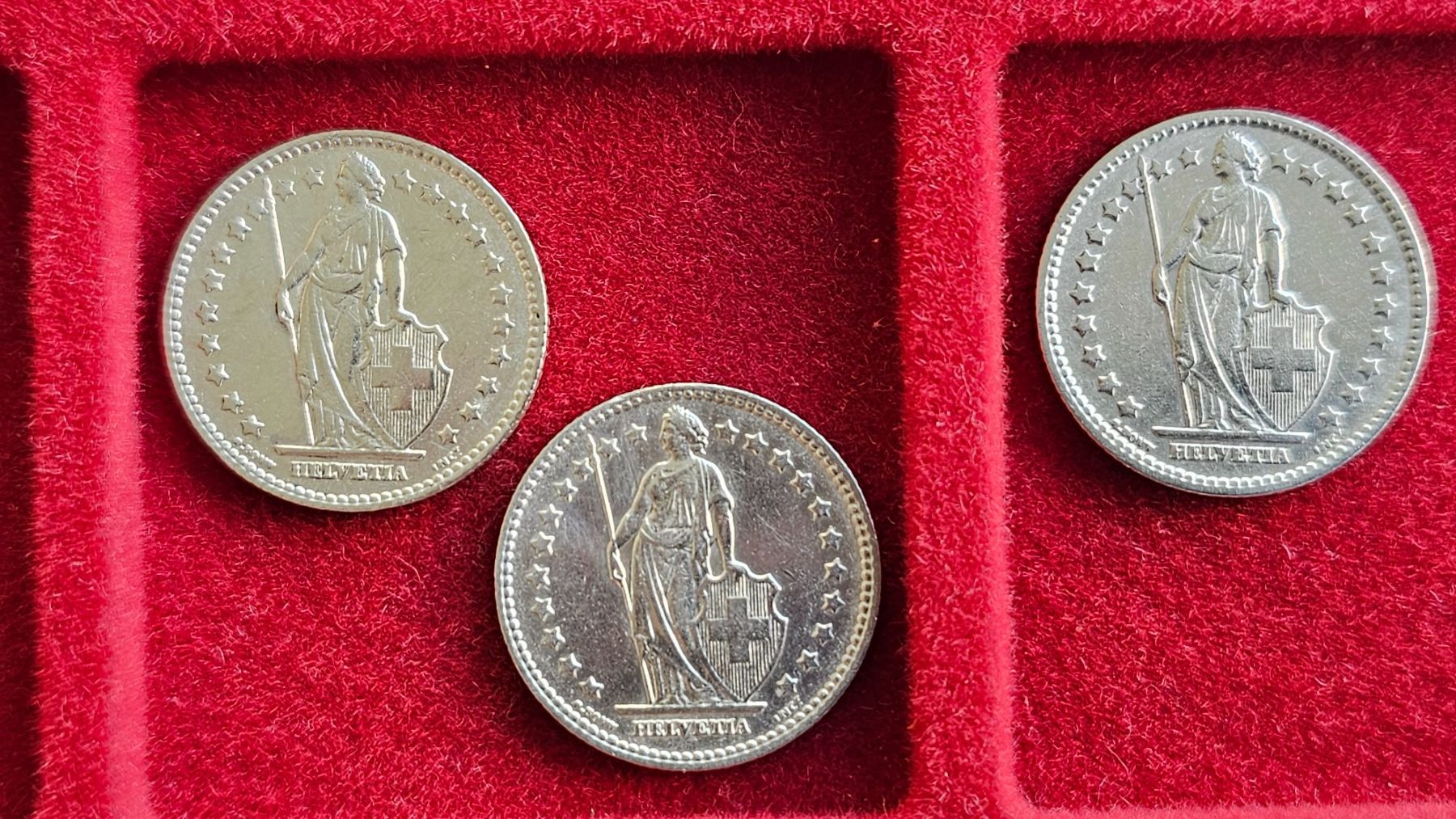Alle Münzen: 1.-Fr. 1905/06/07 – Gebraucht aus Unterterzen von Speedy076 1