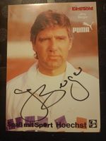Jörg Berger - Eintracht Frankfurt - handsigniert