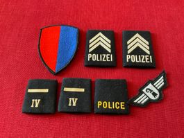 Vintage Polizei Abzeichen