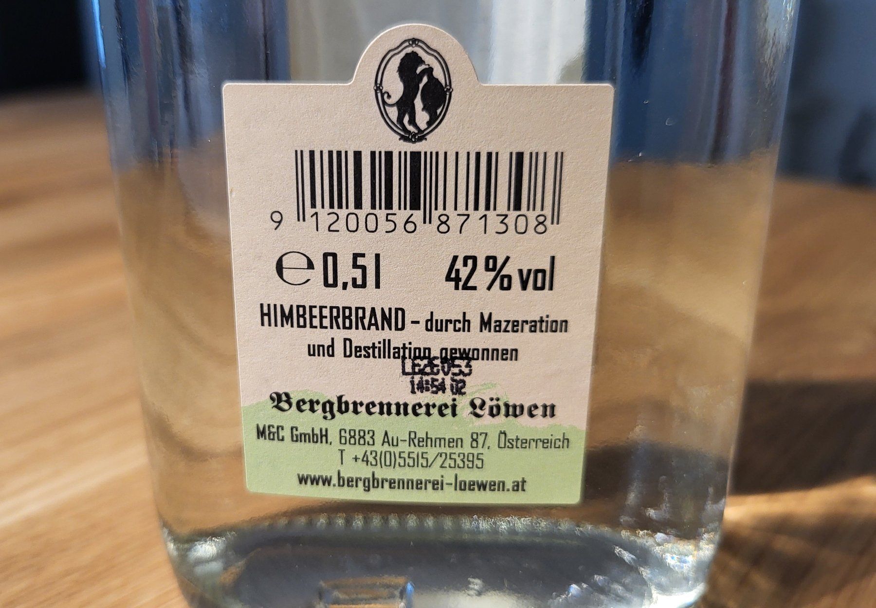Spirituosen: Himbeer Schnapps 0.5L – Neu (gemäss Beschreibung) aus Weinfelden von Zebi22 1