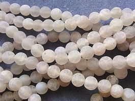 Achat weathering weiss matt 10mm 1Strang