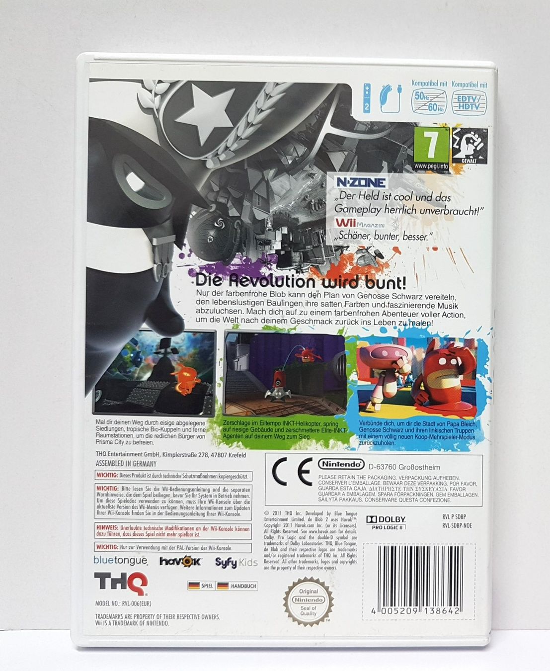 Nintendo Giochi: 😎 De Blob 2 Wii – Usato da Schüpfheim venduto da Games_Spielkonsolen 2