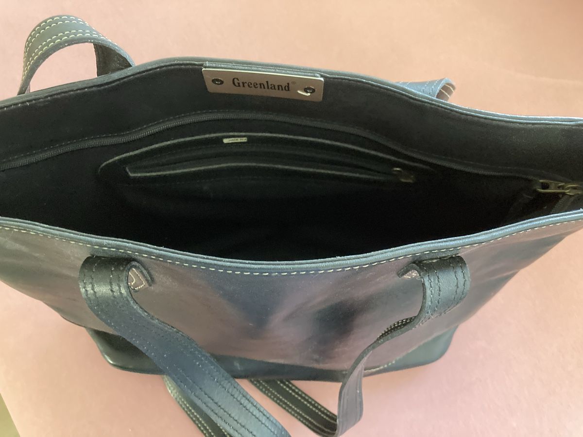 Borse da donna: Schultertasche aus Leder – Usato da Glattpark(Opfikon) venduto da koro23 2