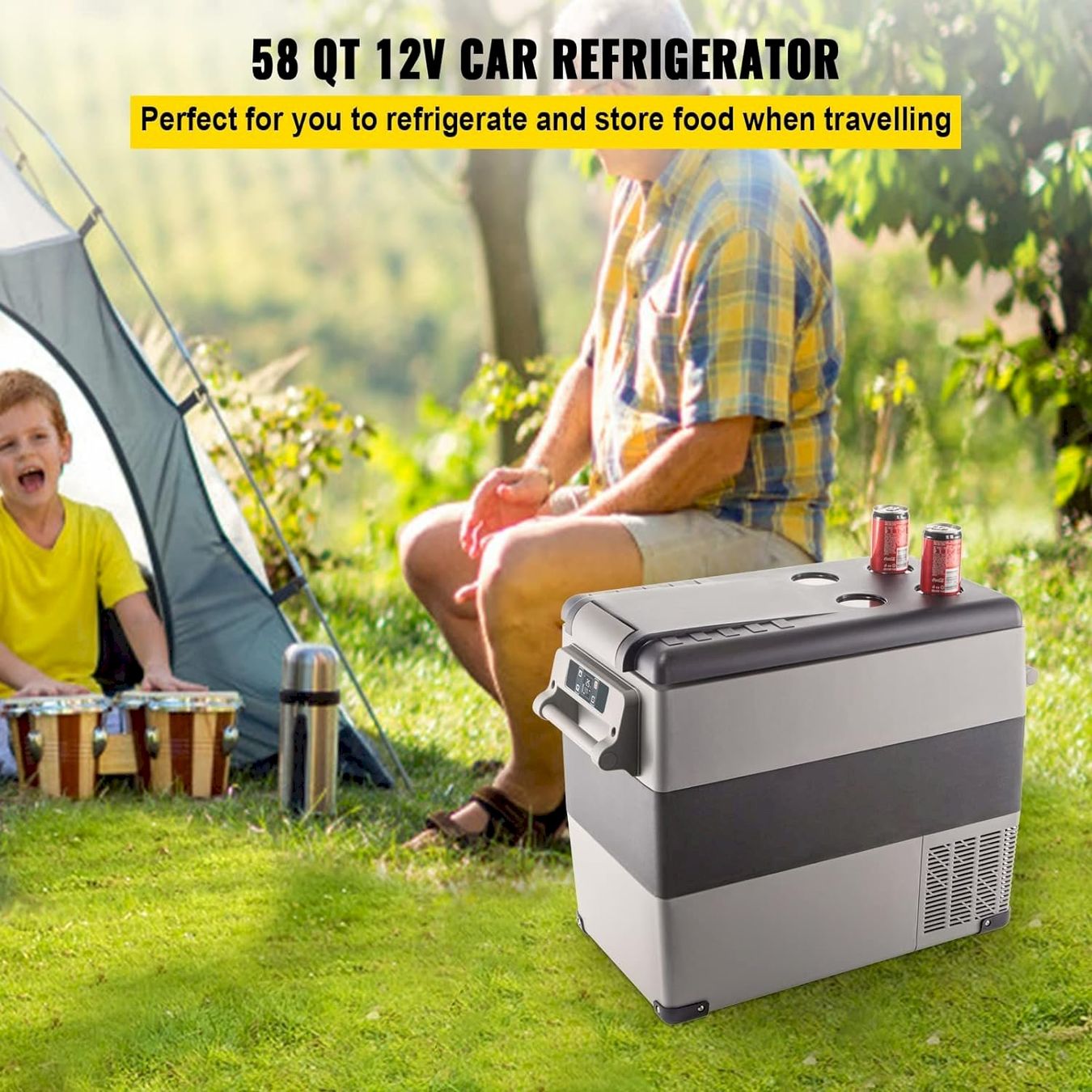 Frigoriferi & Refrigeratori: VEVOR Kompressor 55L Kühlbox – Nuovo e nell'imballaggio originale da Bottighofen venduto da zaap 1
