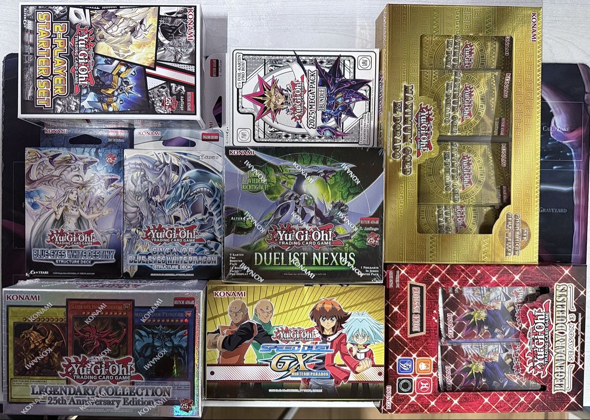 Yugioh Carte collezionabili: Yu-Gi-Oh! grosse OVP Sammlung – Nuovo e nell'imballaggio originale da St. Margrethen SG venduto da Burim.