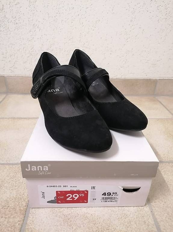 Jana Scarpe da donna: Elegante Schuhe schwarz – Nuovo (secondo la descrizione) da Waltenschwil venduto da Cassie11