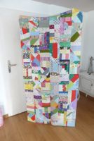 Crazy Quilt Top Restenstoff - Baumwolle 85 x 175 cm