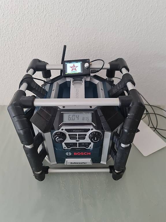 Radio: Bosch baustelenradio + dab+ bluetooth  transmitter – Usato da Biel/Bienne venduto da Markoporo