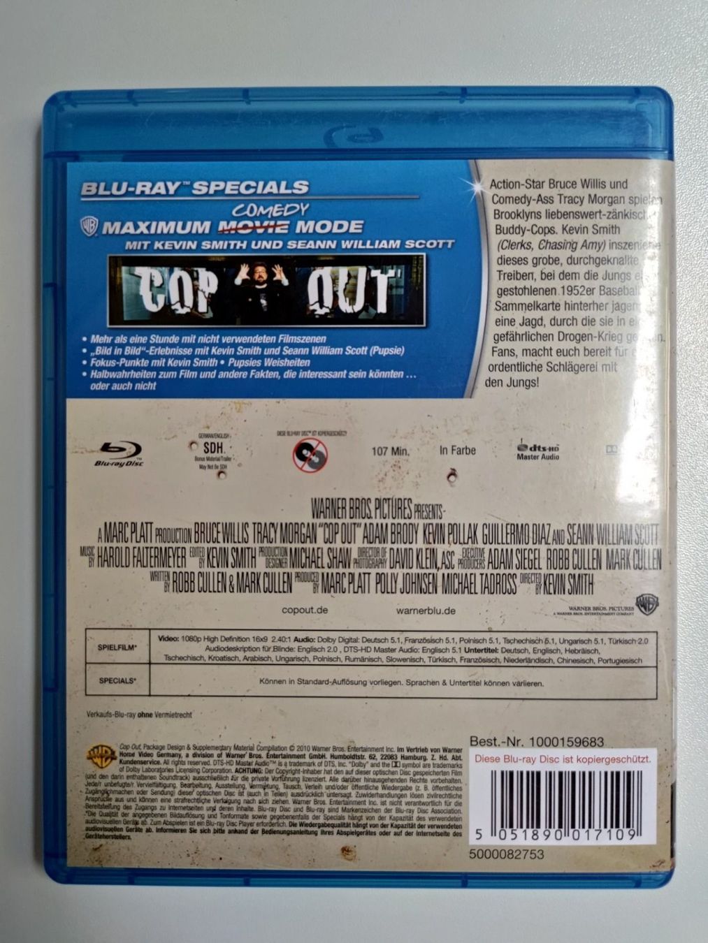 Alle DVDs: Copout - Geladen und entsichert – Gebraucht aus Liestal von Kratzilla 2