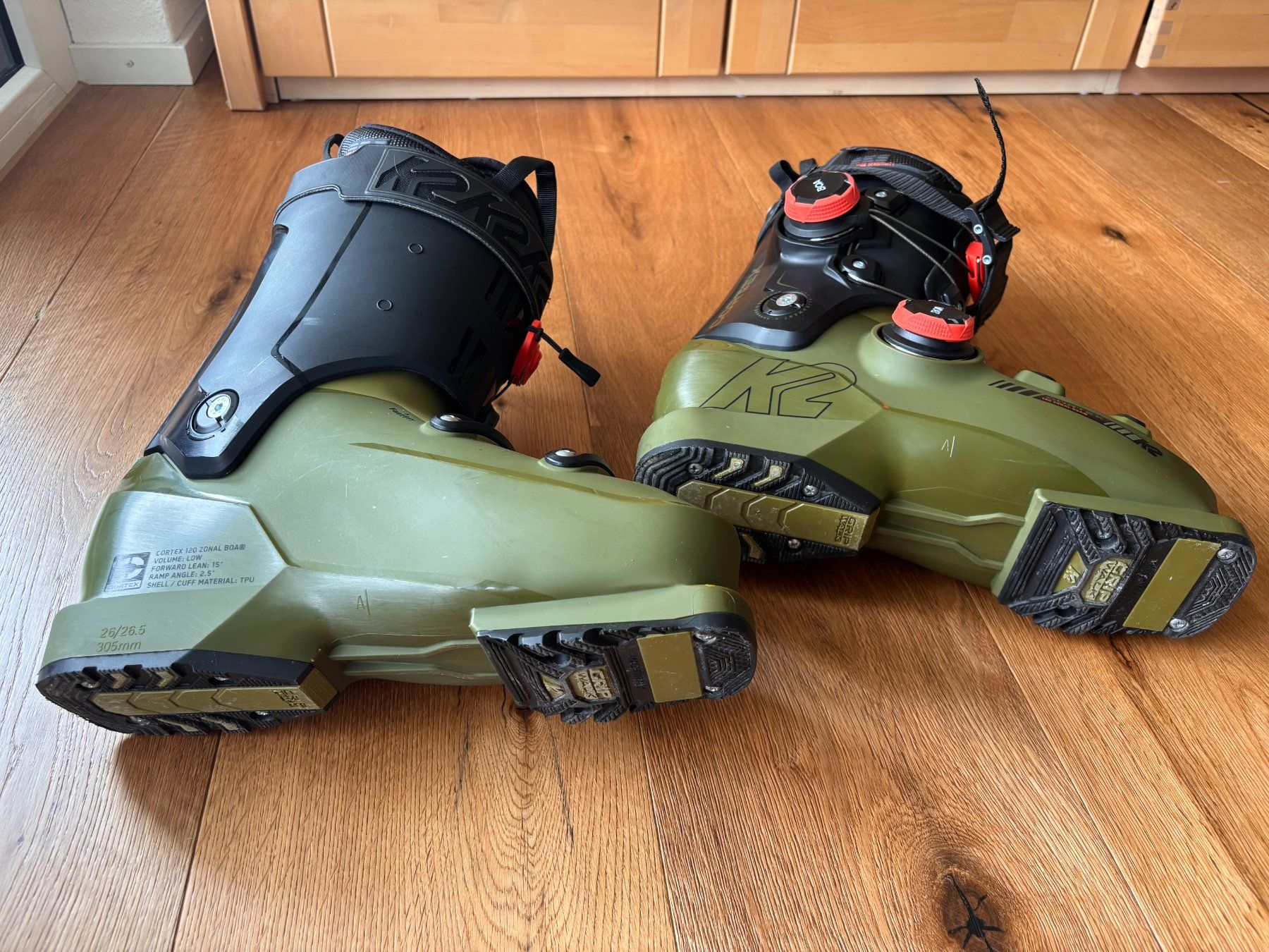 Herrenschuhe: Skischuh K2 Cortex 120 Zonal Boa – Gebraucht aus Mols von ALE55A 4