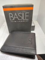 Basile Milano Herren Portemonnaie Leder / Portefeuille  9x11