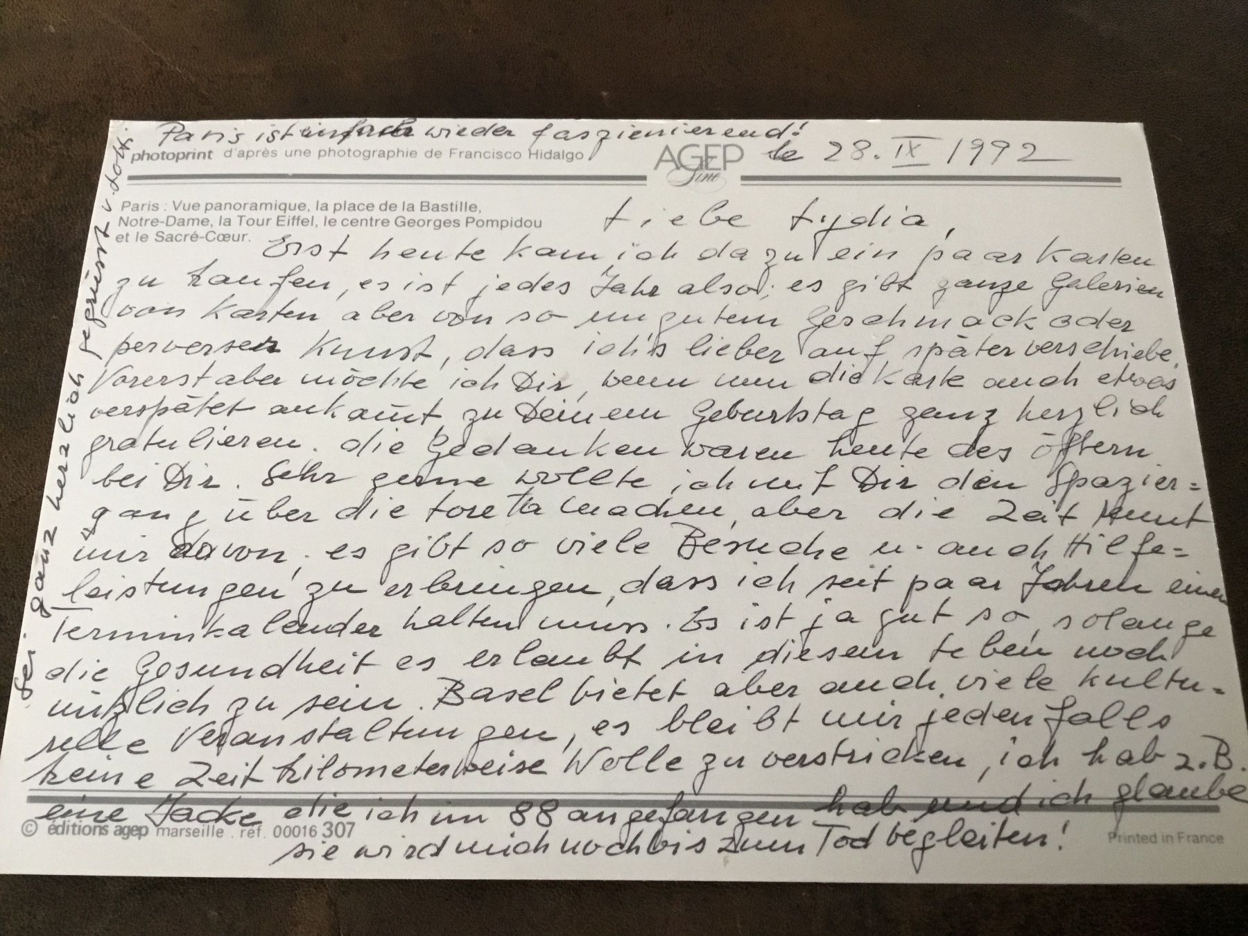 Cartoline postali: Paris - place de la Bastille – Usato da Kerzers venduto da Georges3210 1