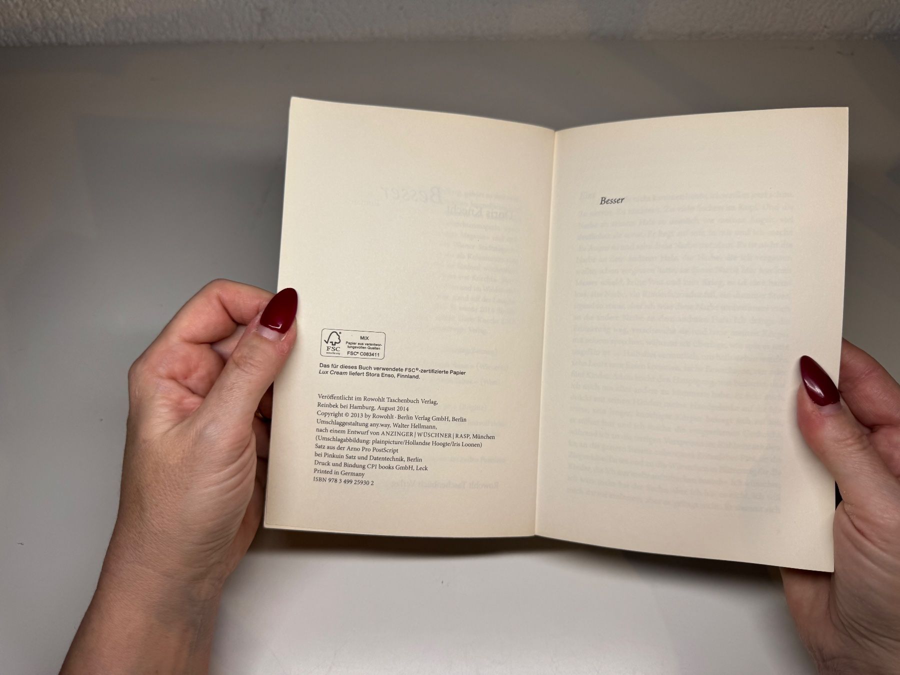 Libri: ROMAN: Doris Knecht, Besser – Usato da Grosswangen venduto da Deutsche_Romane 3
