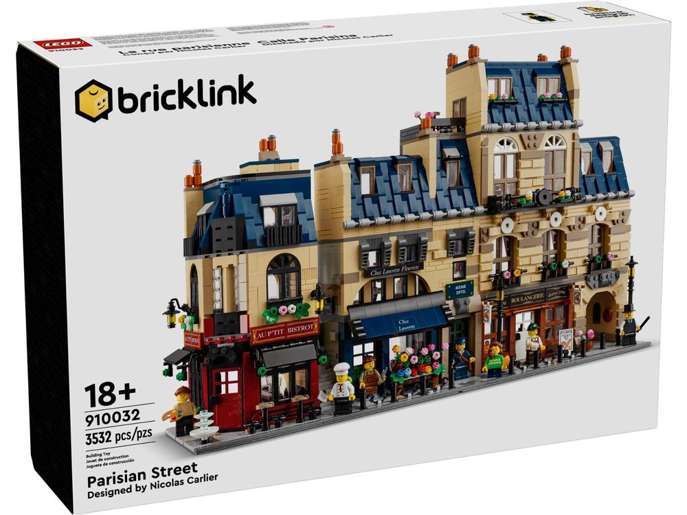 LEGO 910032 – Parisian Street | BrickLink Designer Program (Neu und ...