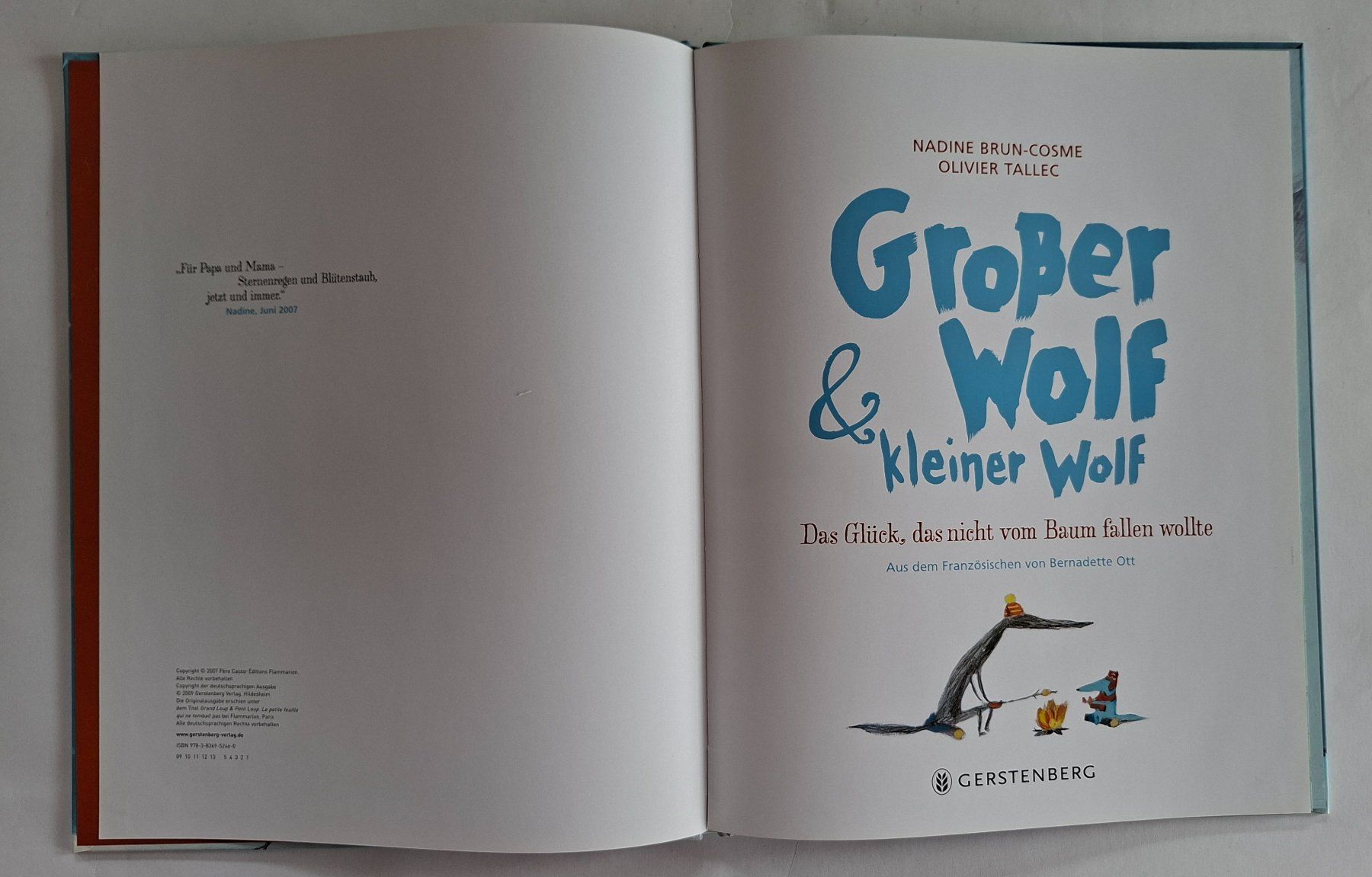 Libri: Grosse Ausgabe, "Grosser Wolf & kleiner Wolf", Sammelbuch – Usato da Opfikon venduto da Diversamente 2