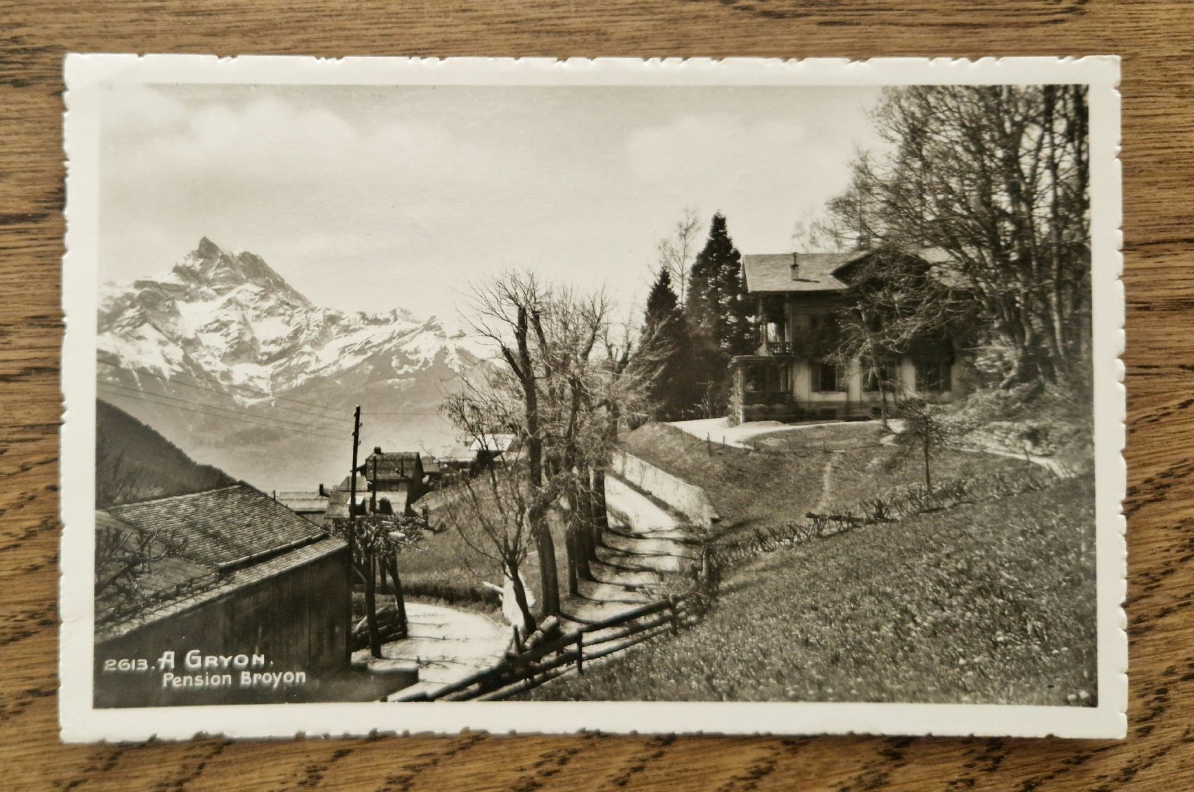 Cartoline postali: Gryon, Pension Broyon 1912 – Usato da Ebikon venduto da Donar50