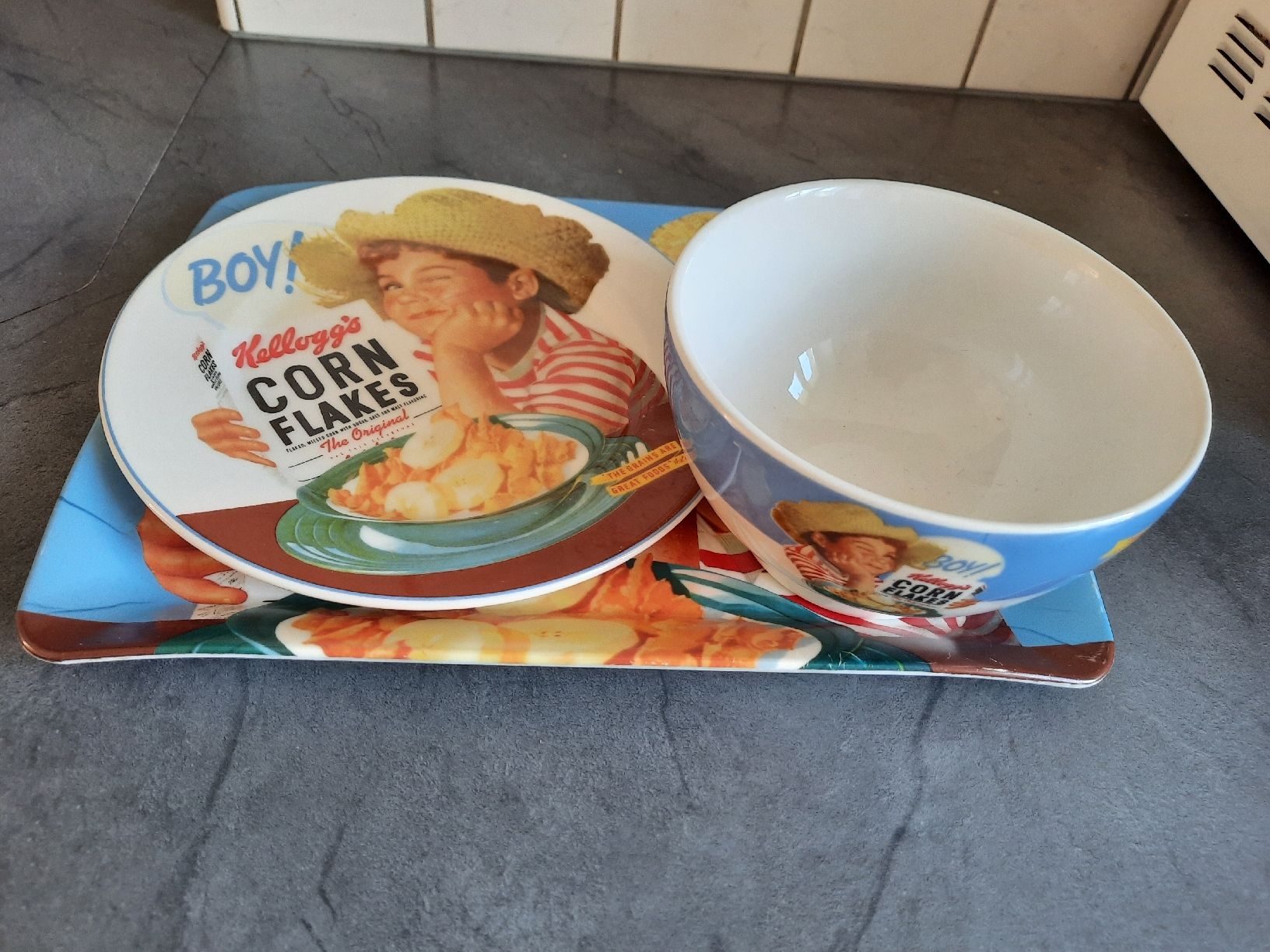 Set di piatti: KELLOGG'S VINTAGE. 3 PIÈCES – Usato da Le Locle venduto da marylise01 6