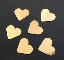 Goldspiegel Herzen 20 Stück.