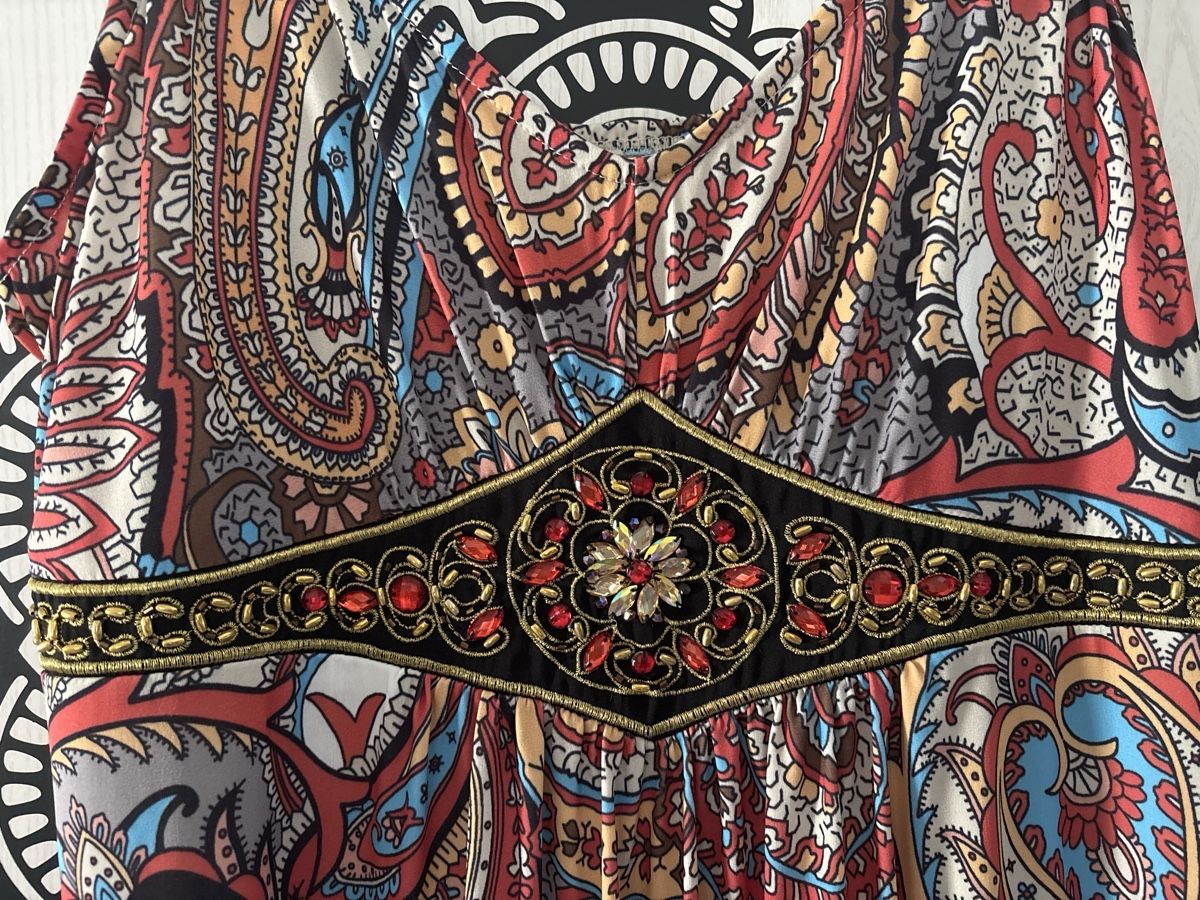 Kleider: Boho Sommerkeid 44/46 – Neu (gemäss Beschreibung) aus Hendschiken von Uraniali 2
