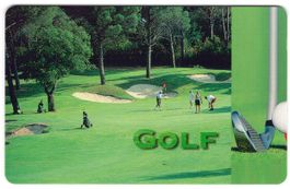 Golf - Telefonkarte der A-Serie mit 6'000er Auflage