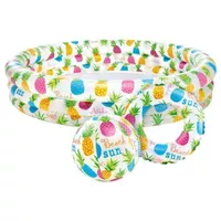 12.50 Sale Planschbecken Pineapple Set, 3-teilig, Intex, neu