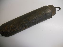 1 Stück Standuhr oder Turmuhr Gewicht, Guss, 5.2 Kg
