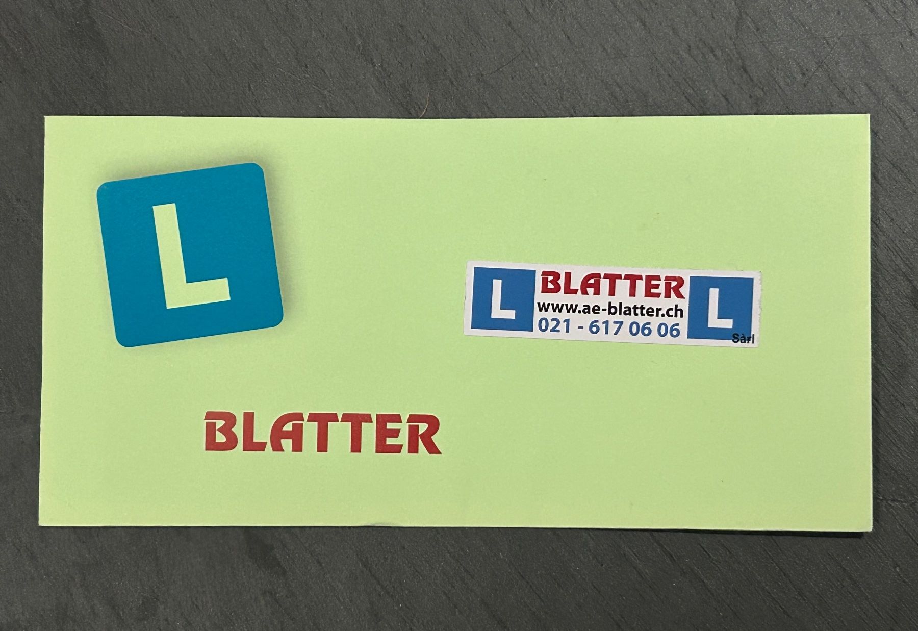 Buoni: Bon 100.- auto-école Blatter Ecublens – Nuovo e nell'imballaggio originale da Corcelles-près-Concise venduto da marsupi78