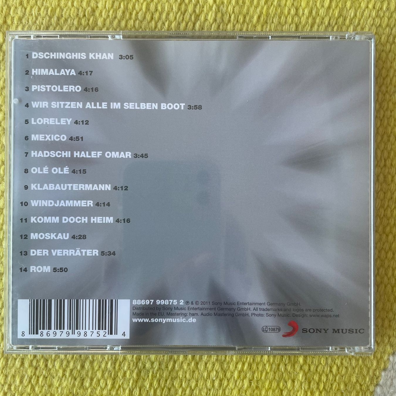 CD: DSCHINGHIS KHAN-BEST OF – Usato da Rorschacherberg venduto da CD-Roli 1