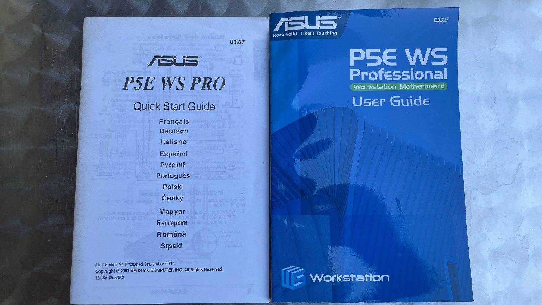 Asus Schede madri: ASUS P5E WS PRO Mainboard - Intel Core 2 Duo/Quad CPU – Usato da Glattfelden venduto da cybermaxx 7