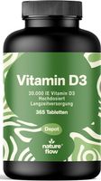 Vitamin D3 20000 IE 365 Tabletten
