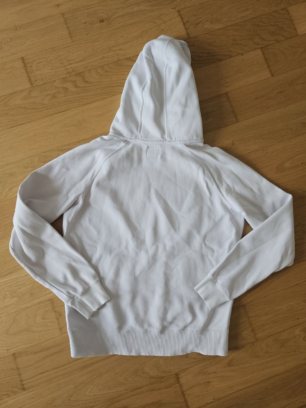 Maglioni & Felpe: Kapuzenpullover weiss mit Logo Grösse M  – Usato da Abtwil AG venduto da Ayline.a8 1