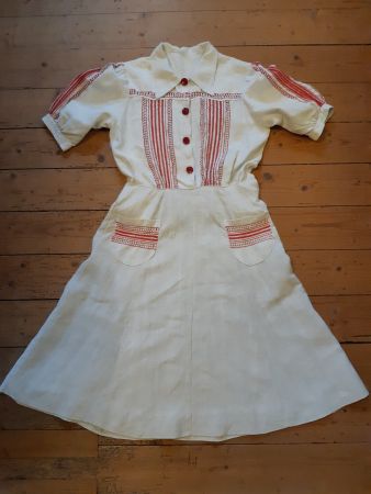 Original 1940er Jahre Kleid