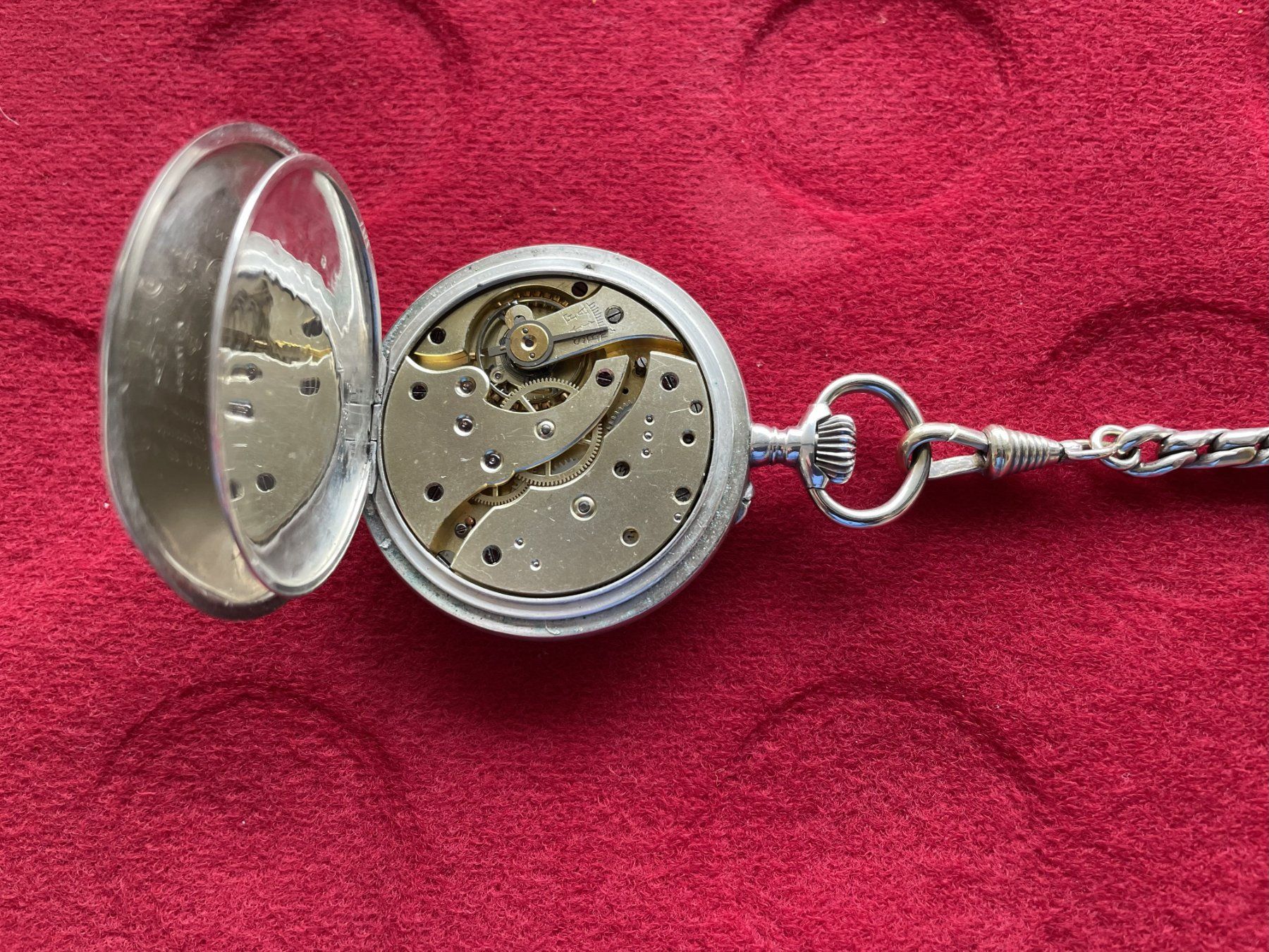 Orologi: Antike Silber "Chronometre Officiel" 1900. – Usato da Zürich venduto da Bigminh 2