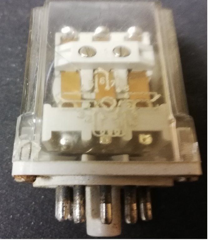 Componenti elettronici: Industrierelais 11 polig 24 VAC – Usato da Castiel venduto da mc_technik_brocki