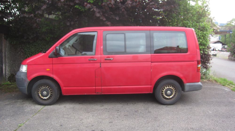 VW T5 rot ab 1 CHF